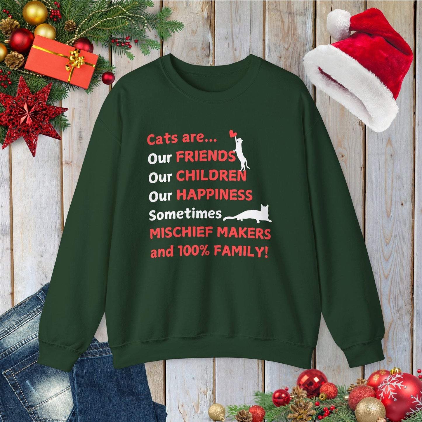 Cats Are Family Sweatshirt