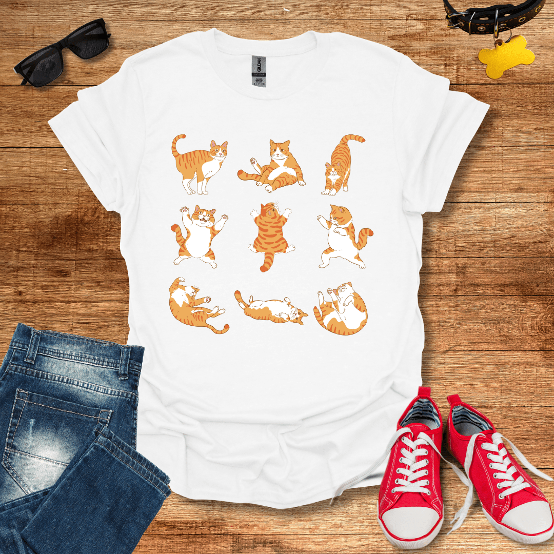 Cute Orange Cat T-Shirt