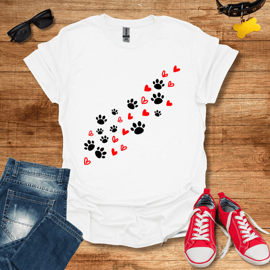 Hearty Paw Steps T-Shirt