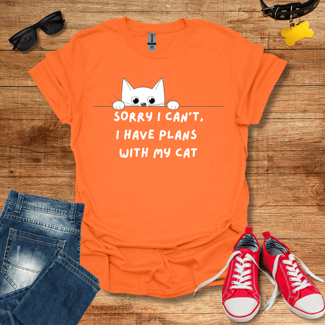 I Have Plans With My Cat T-Shirt