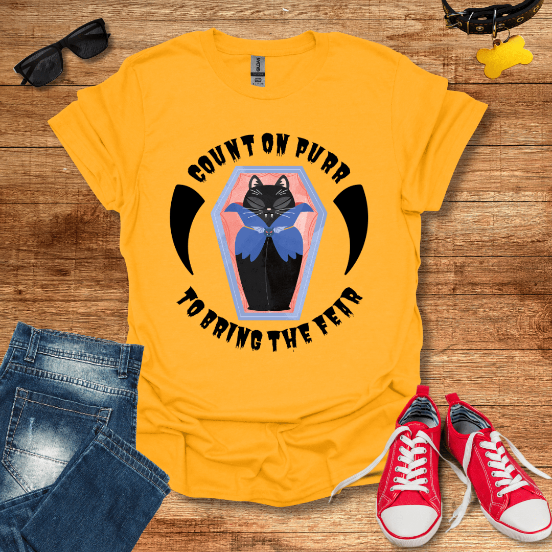 Count Purrcula T-Shirt