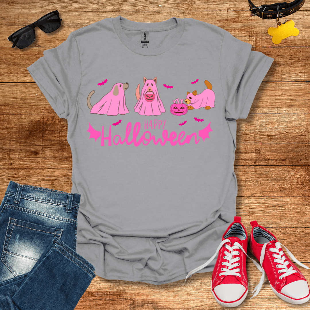 Pink Halloween T-Shirt