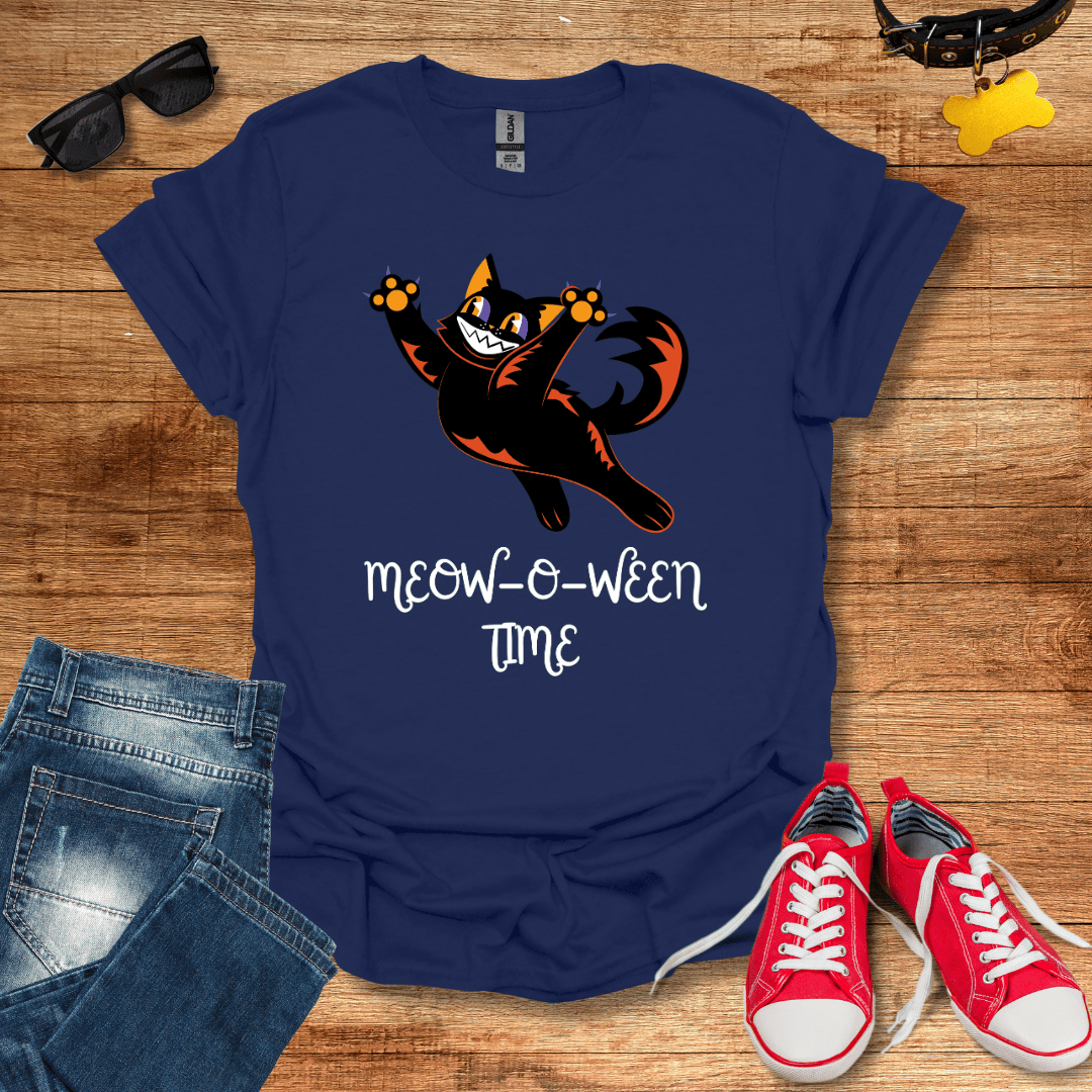 Meow-O-Ween Time T-Shirt