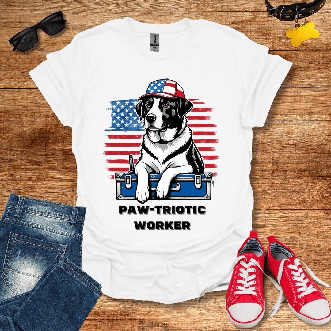 Pawtriotic Worker T-Shirt