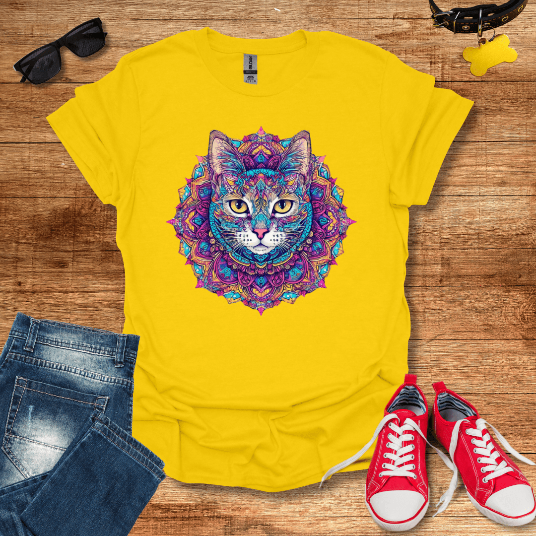 Mandala Meow T-Shirt