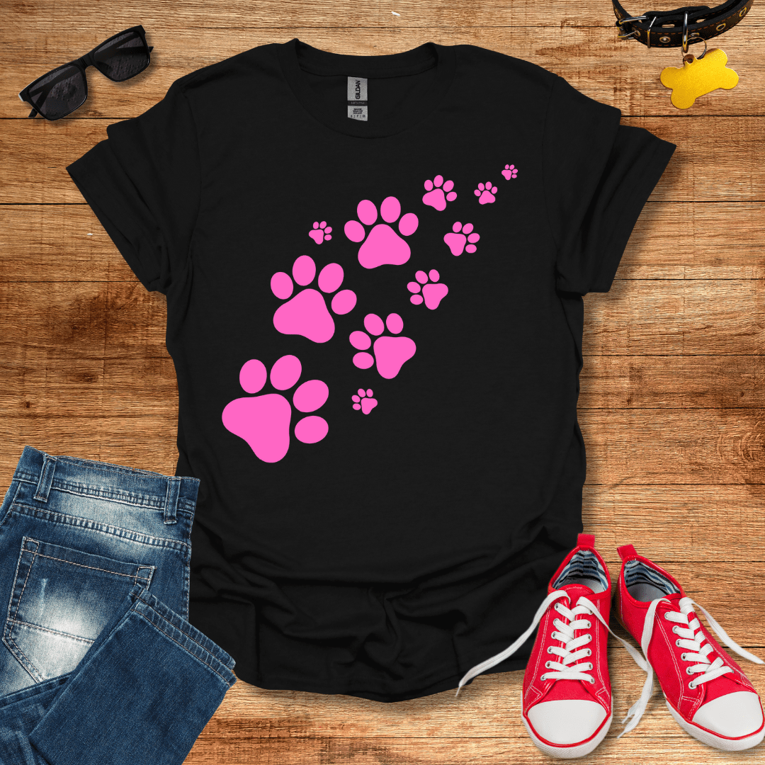 Pink Paws T-Shirt