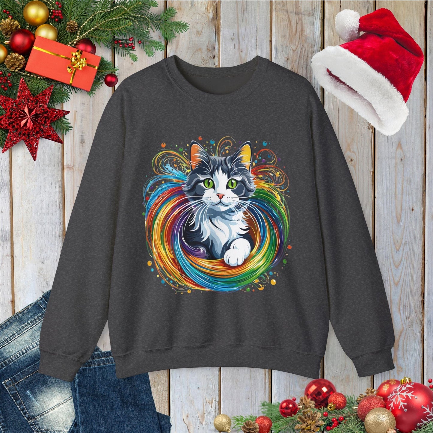 Cat Colors Sweatshirt