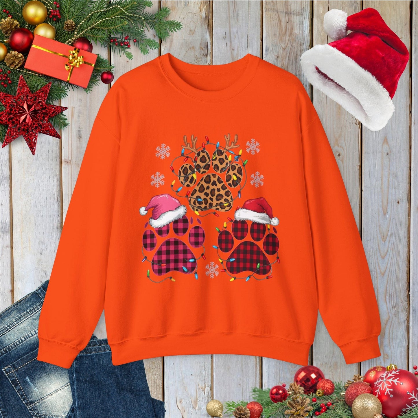 Christmas Paws Sweatshirt