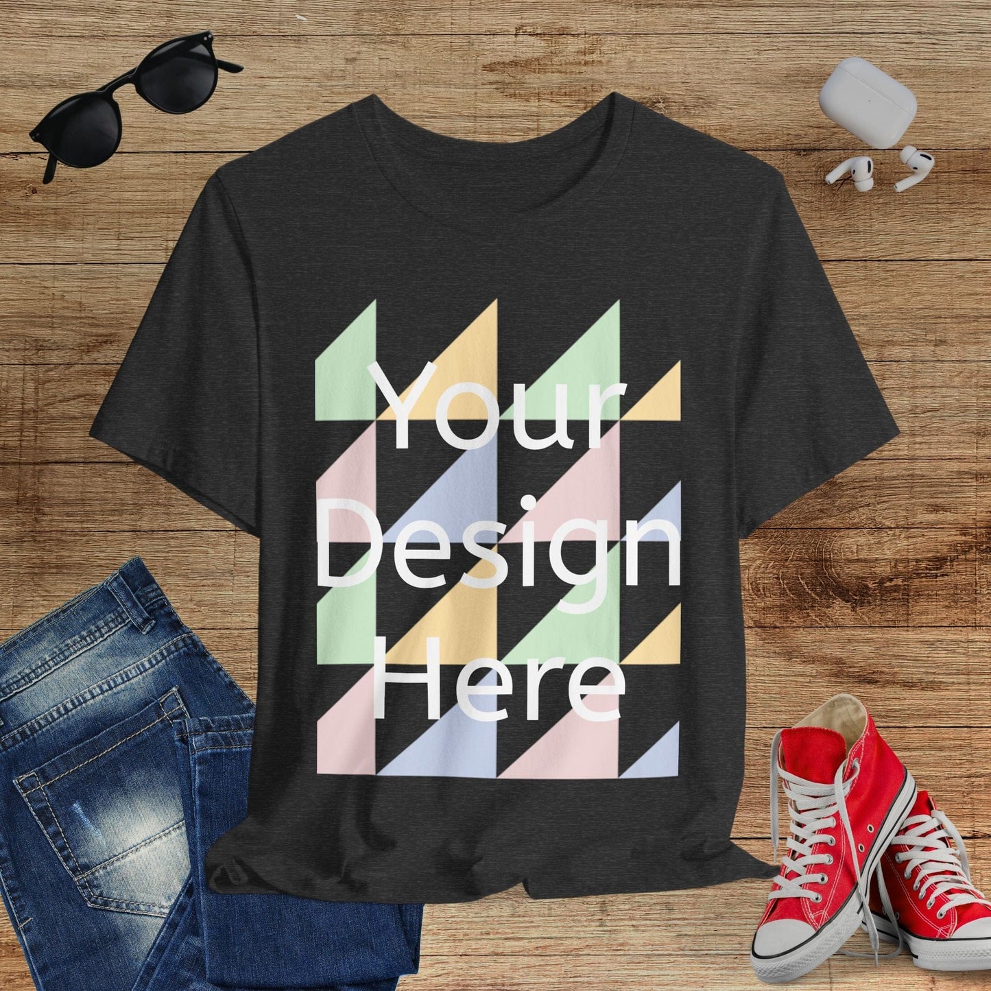Personalized Unisex Jersey Short Sleeve T-Shirt
