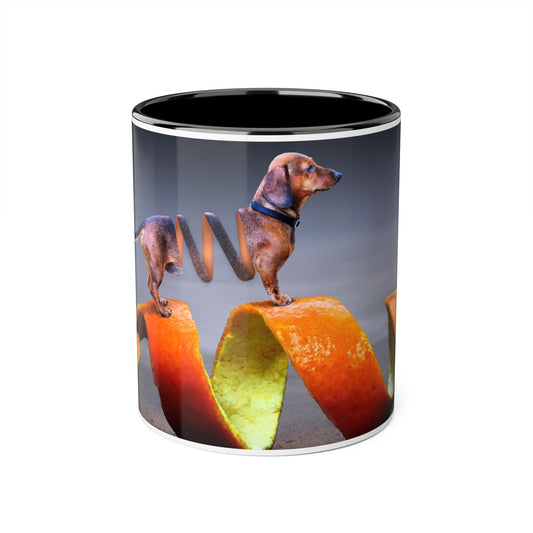 Orange Dog Mug