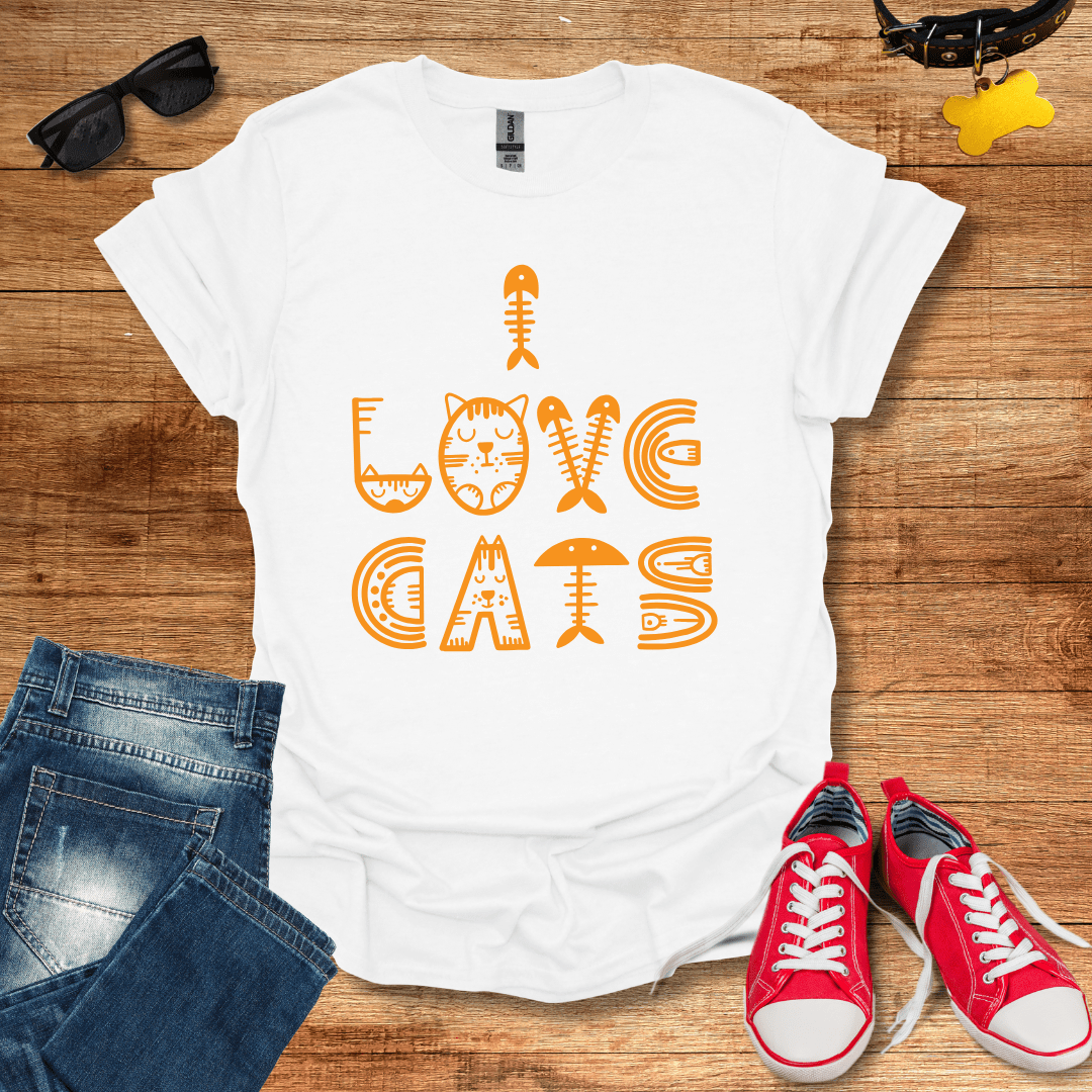 I Love Cats T-Shirt