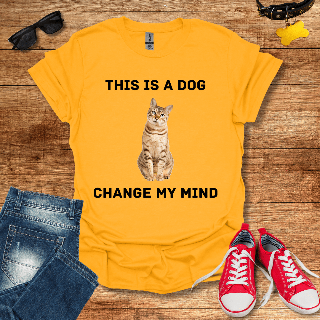 Change My Mind Cat Version T-Shirt