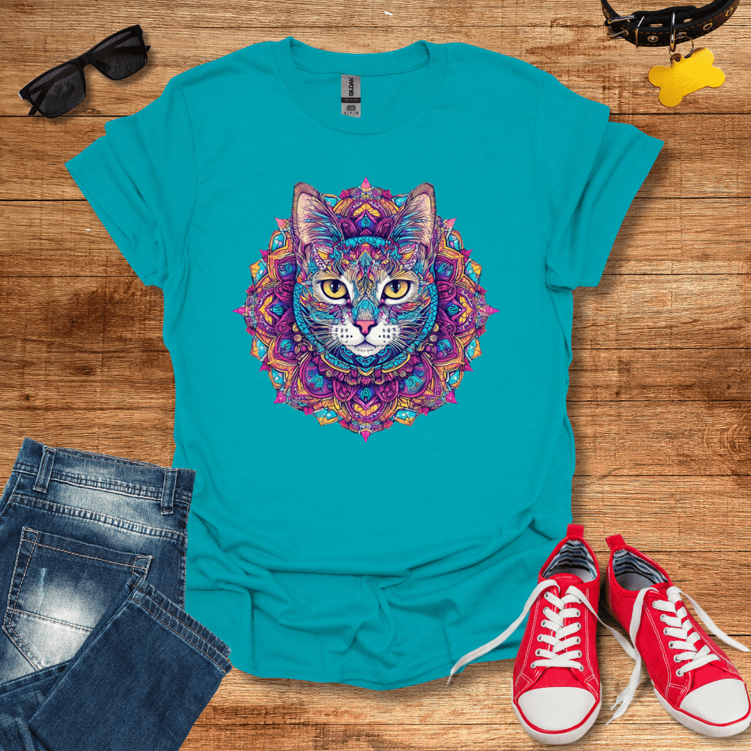 Mandala Meow T-Shirt