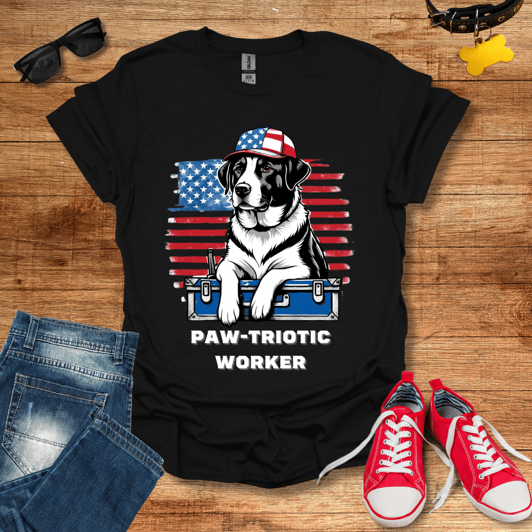 Pawtriotic Worker T-Shirt