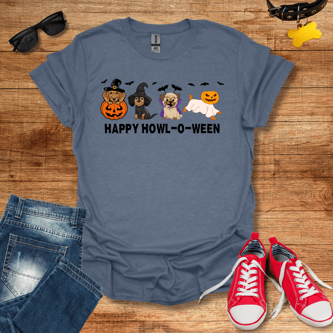 Happy Howl-O-Ween T-Shirt