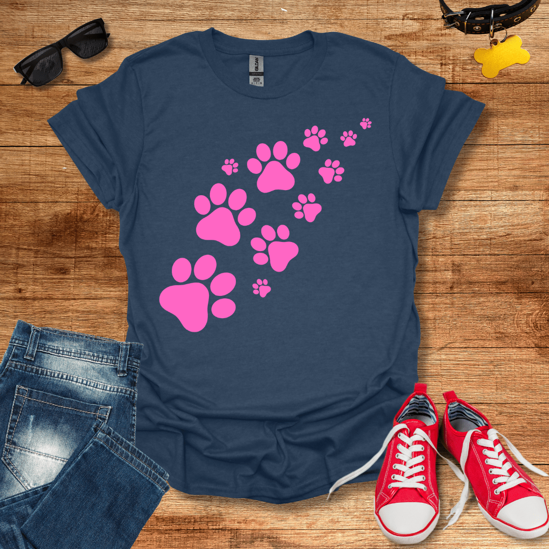 Pink Paws T-Shirt