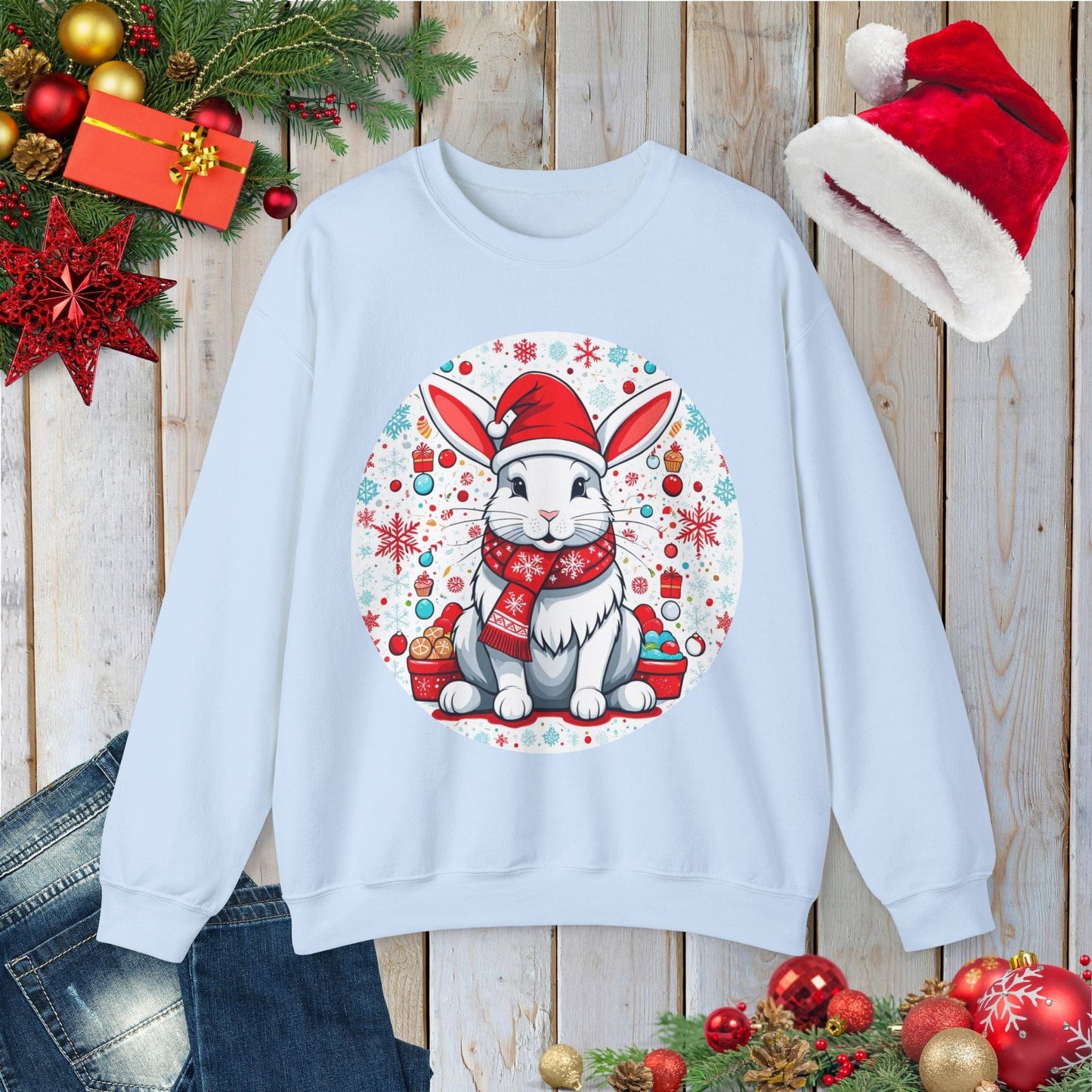 Bunny Christmas Sweatshirt