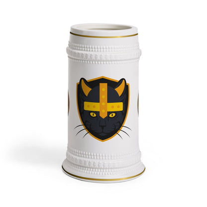 Viking Cat Stein Mug