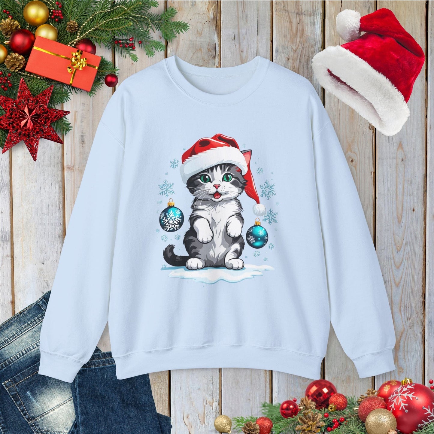 Purrfectly Jolly Sweatshirt