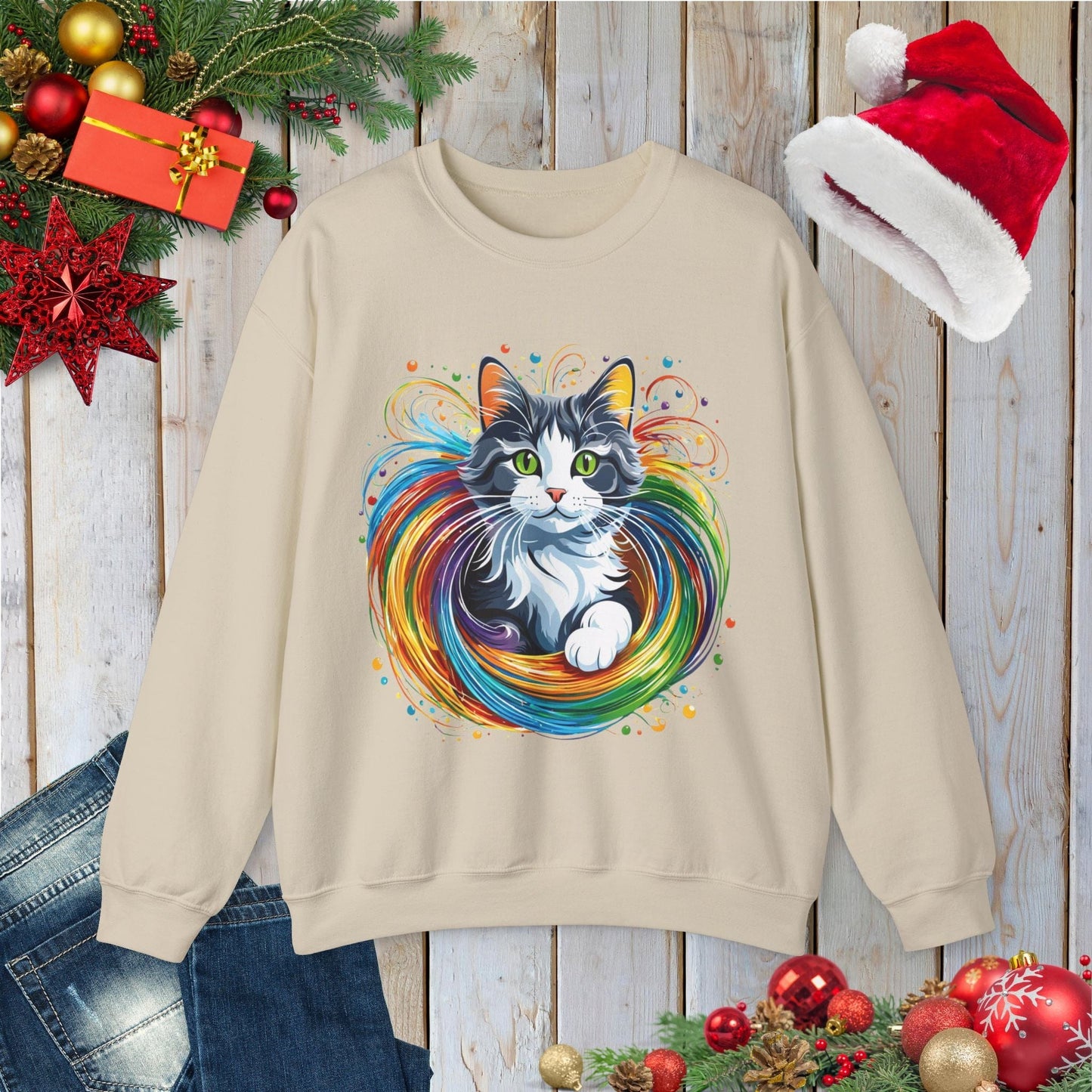 Cat Colors Sweatshirt