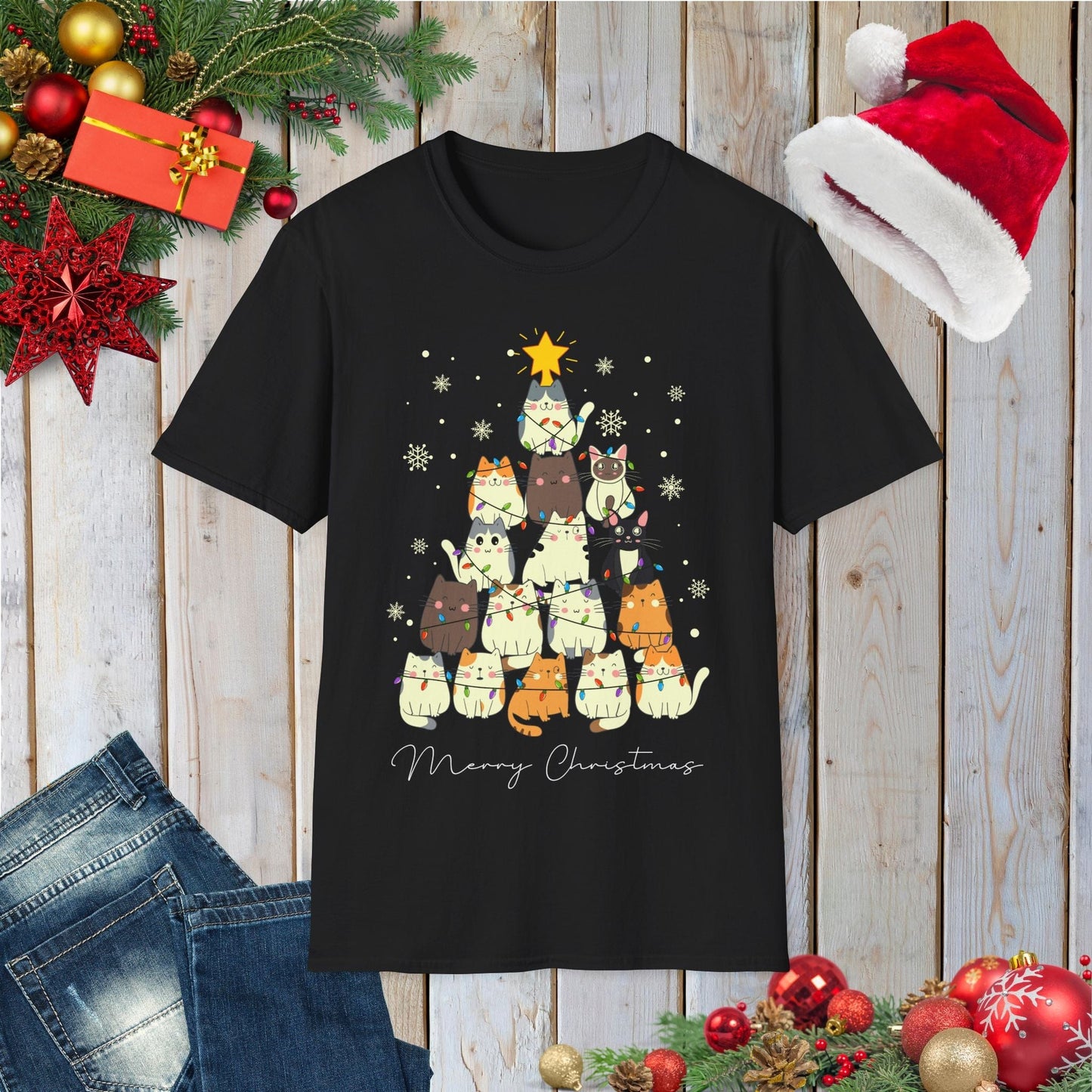 Catmas Tree T-Shirt