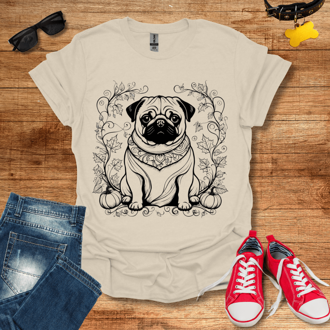 Pumpkin Pug T-Shirt