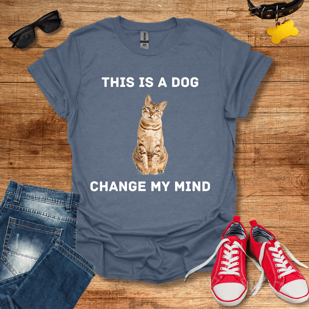 Change My Mind Cat Version T-Shirt