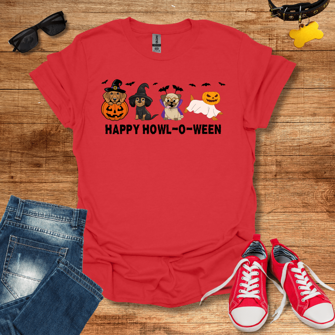 Happy Howl-O-Ween T-Shirt