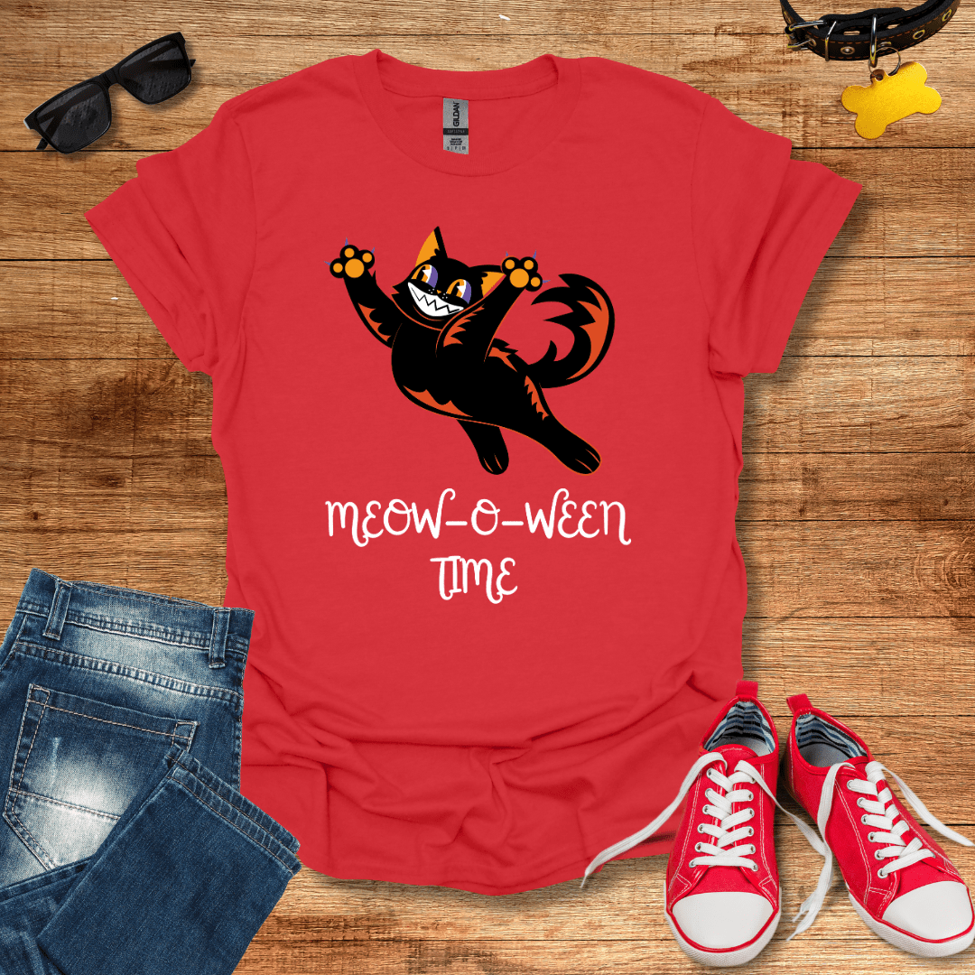 Meow-O-Ween Time T-Shirt