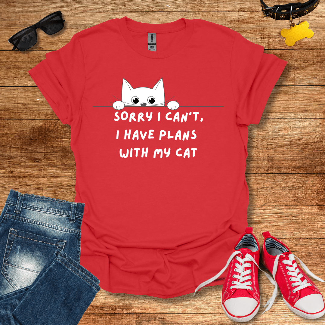 I Have Plans With My Cat T-Shirt