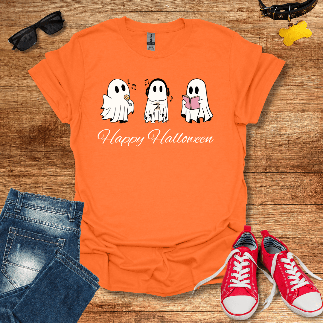 Ghostly Halloween T-Shirt