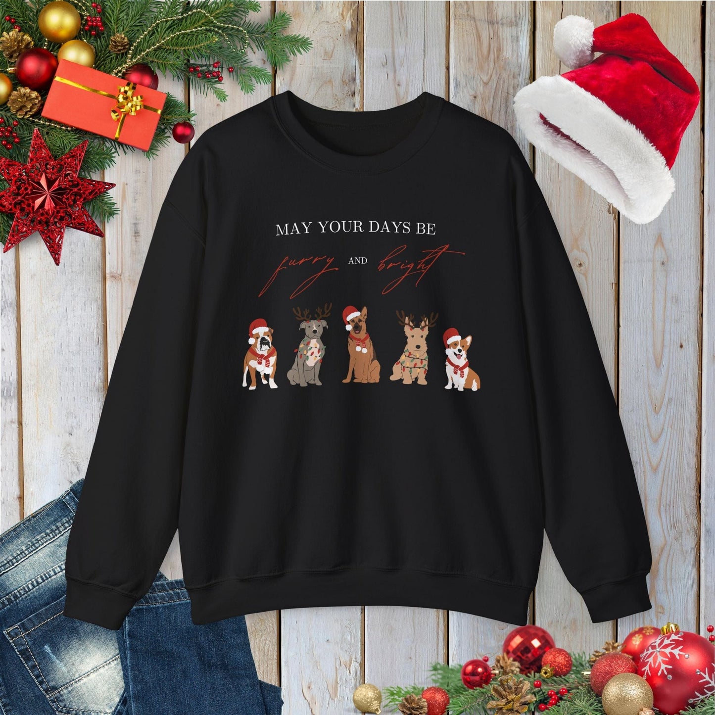 Furry Christmas Sweatshirt