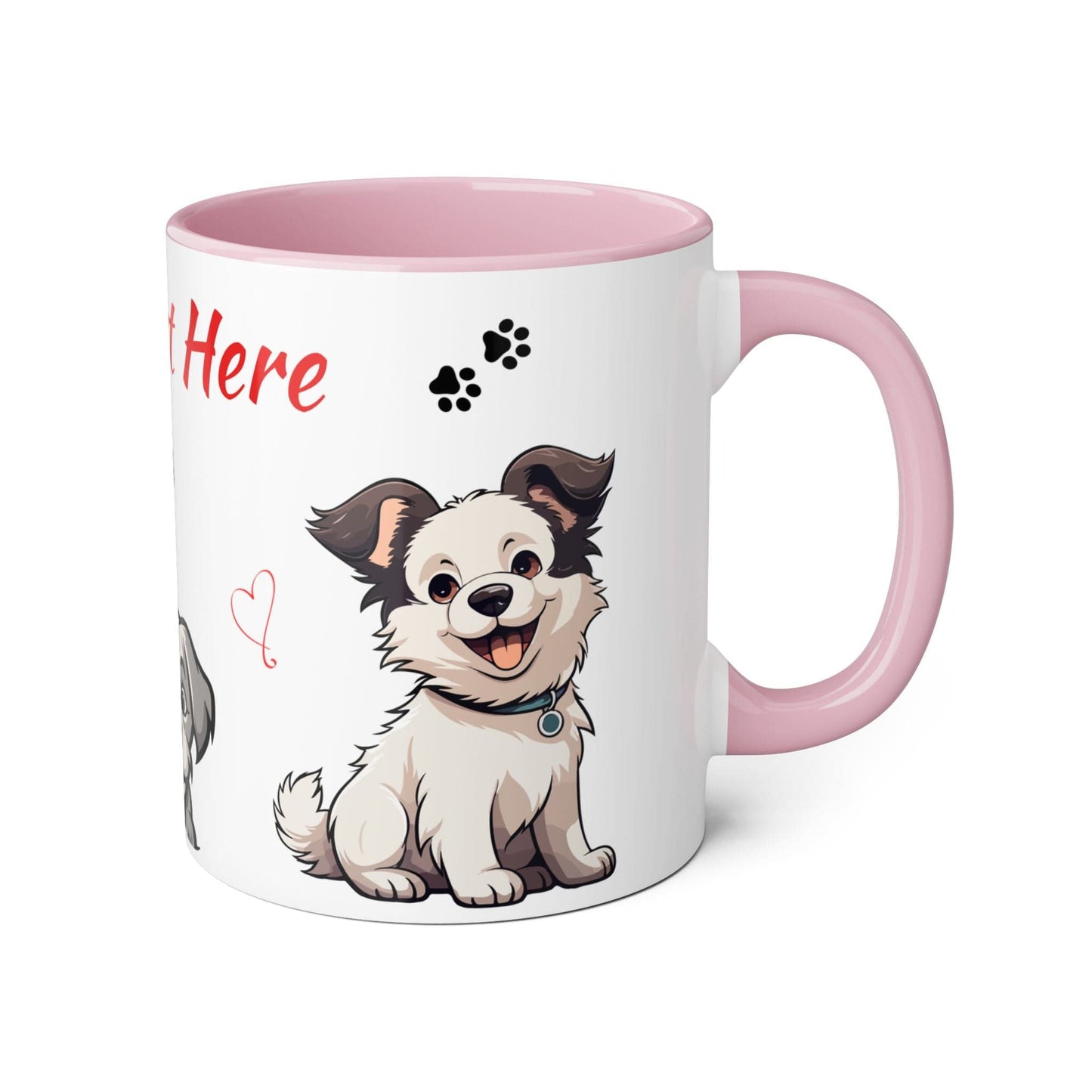 Personalized Happy Puppy Mug