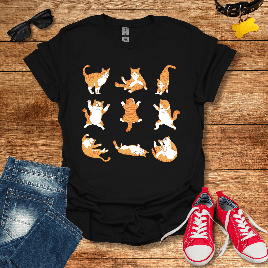 Cute Orange Cat T-Shirt