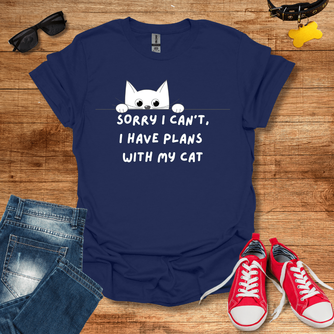 I Have Plans With My Cat T-Shirt