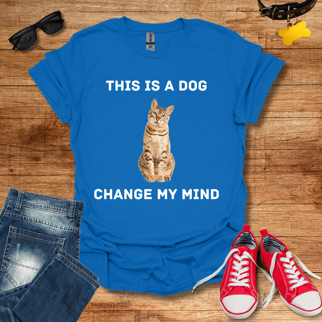 Change My Mind Cat Version T-Shirt