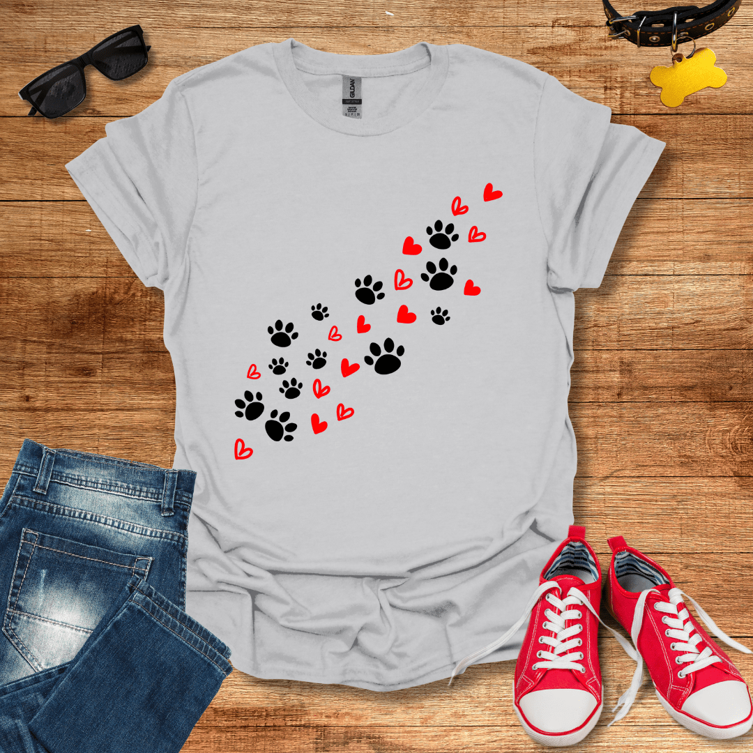 Hearty Paw Steps T-Shirt