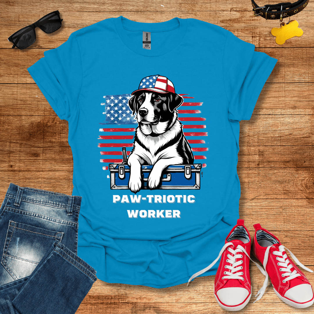 Pawtriotic Worker T-Shirt