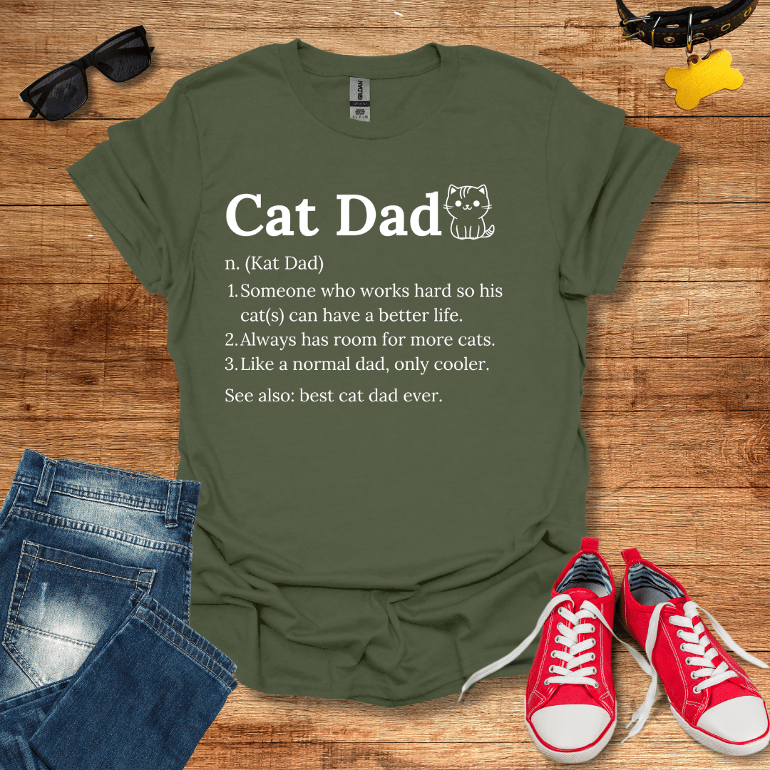 Cat Dad T-Shirt