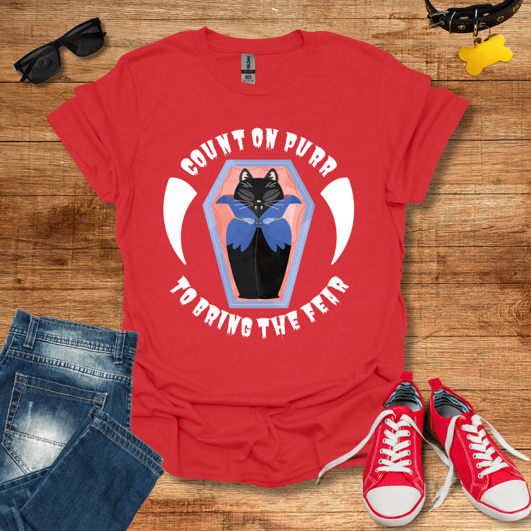 Count Purrcula T-Shirt