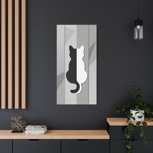 Dual Whiskers Canvas Art