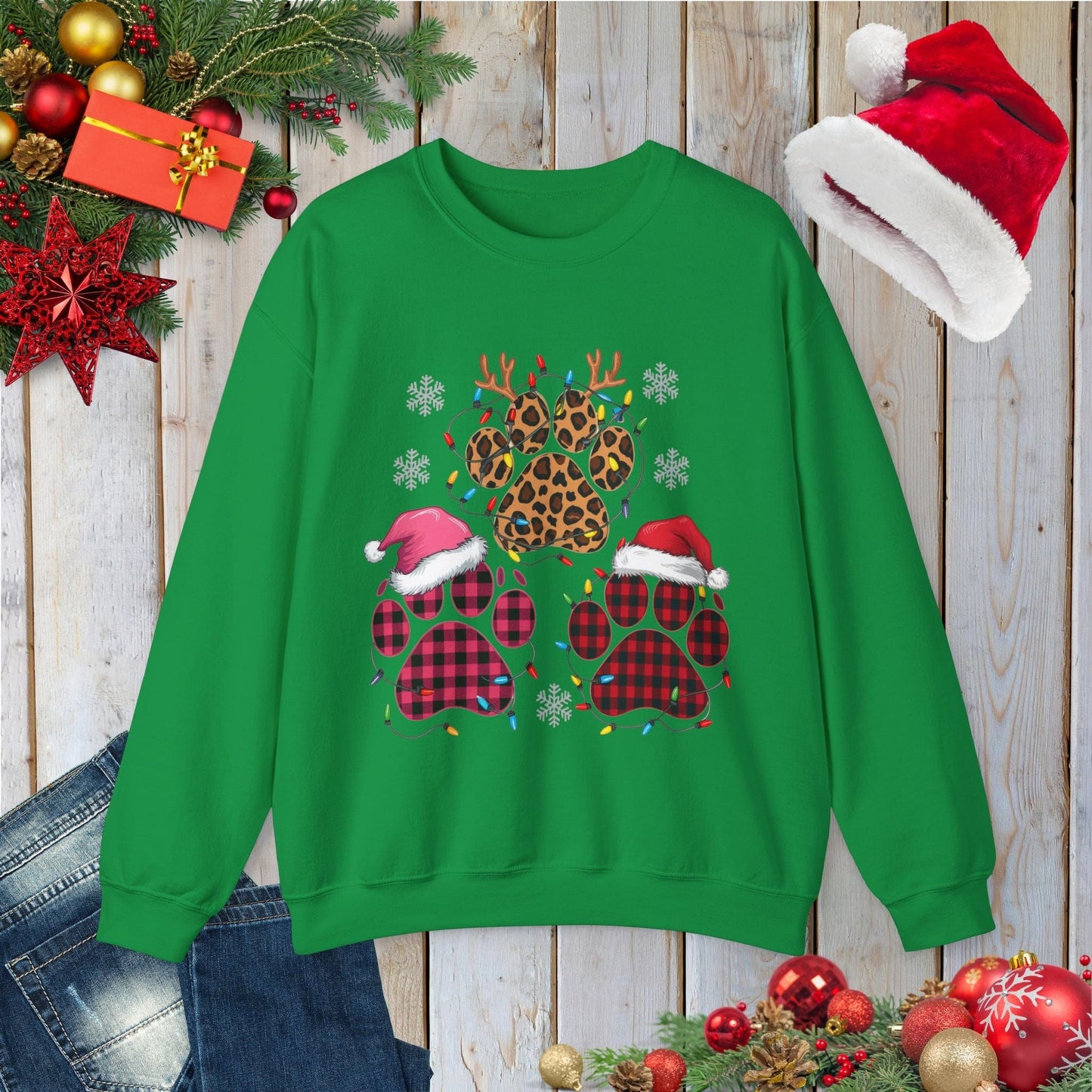 Christmas Paws Sweatshirt