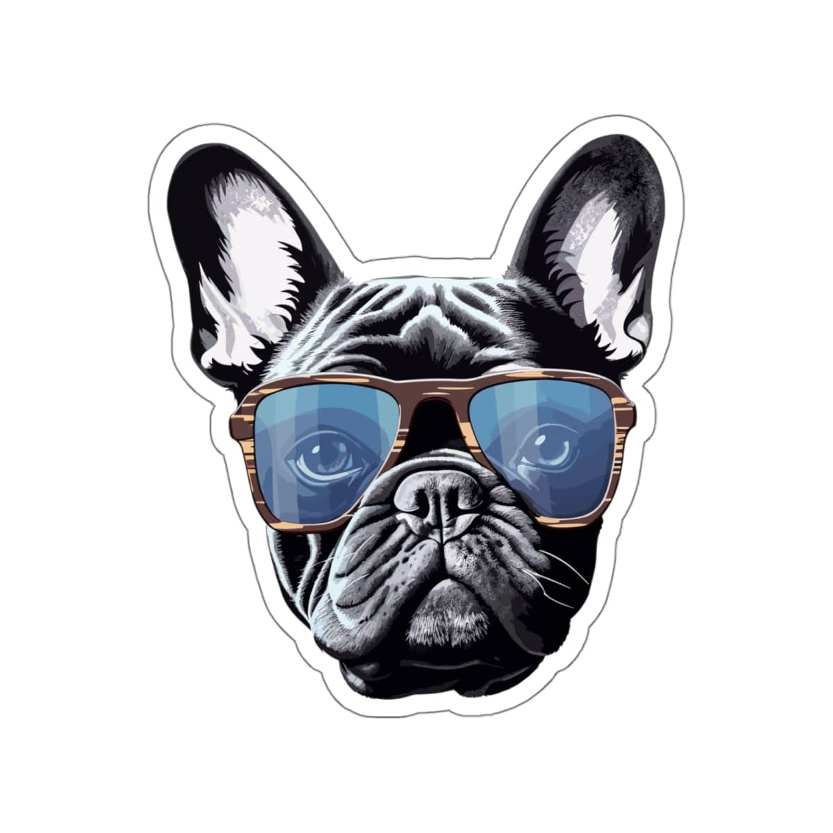 Bulldog Vibes Sticker