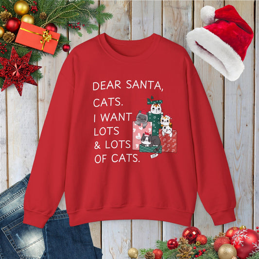 Cats for Christmas Sweatshirt