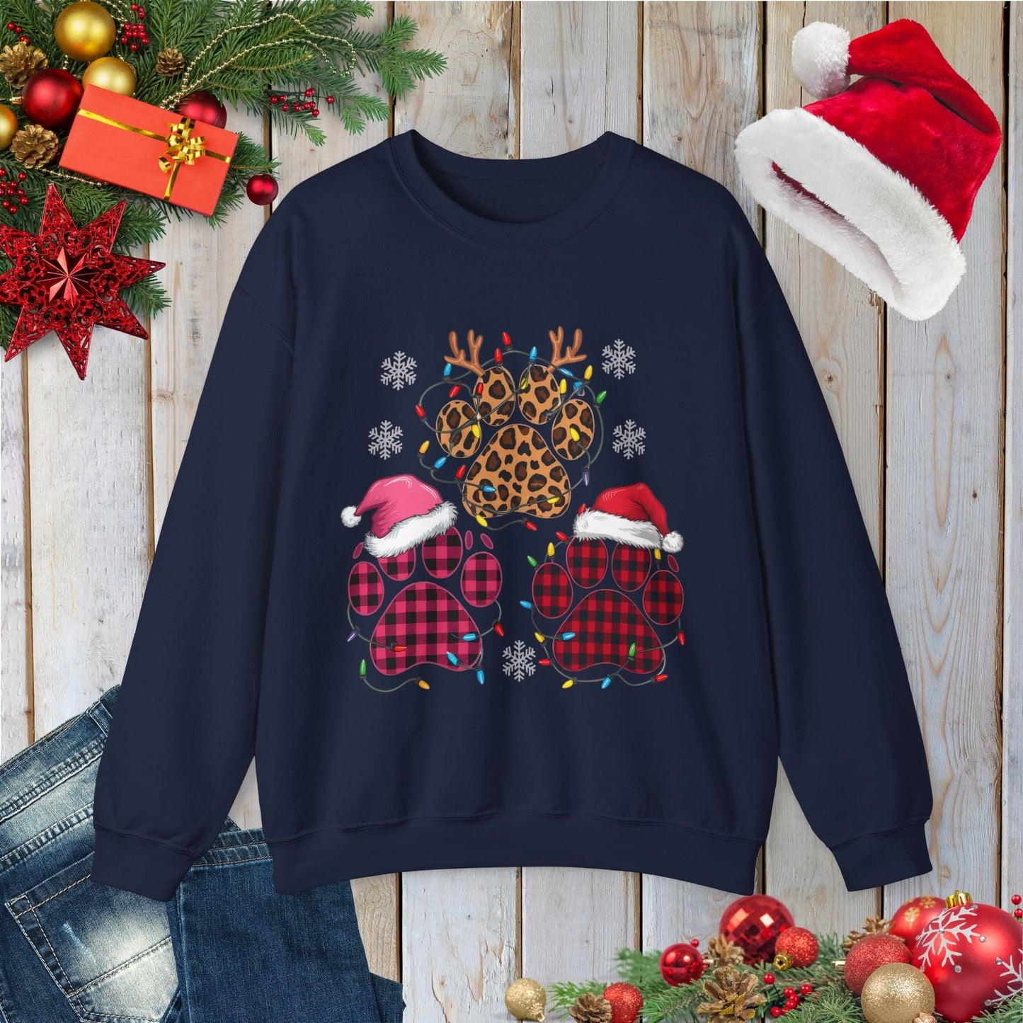 Christmas Paws Sweatshirt