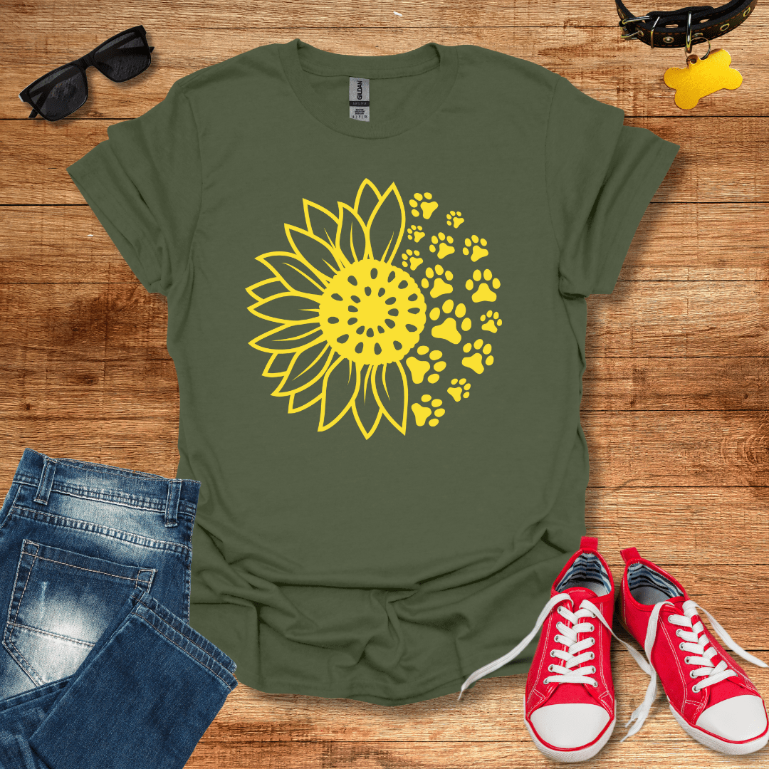 Sunflower Paws T-Shirt