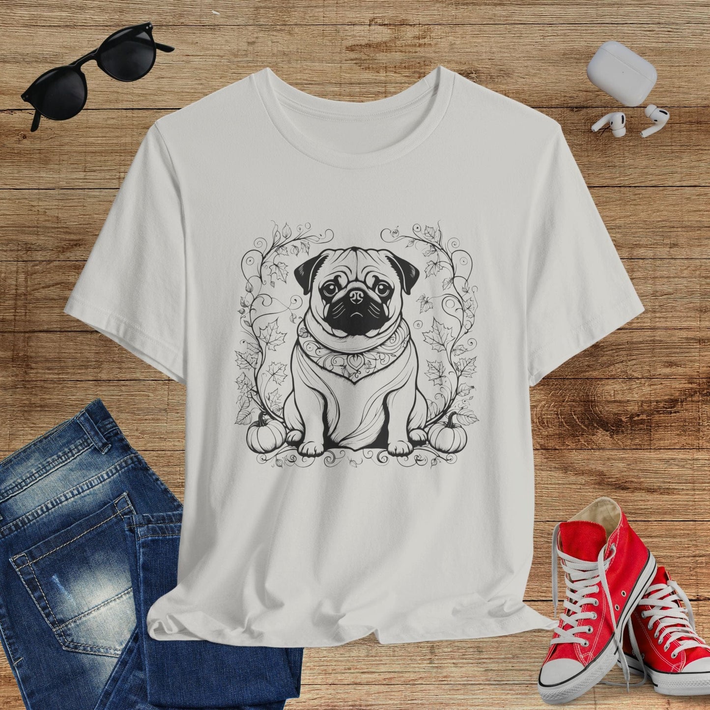 Pumpkin Pug T-Shirt