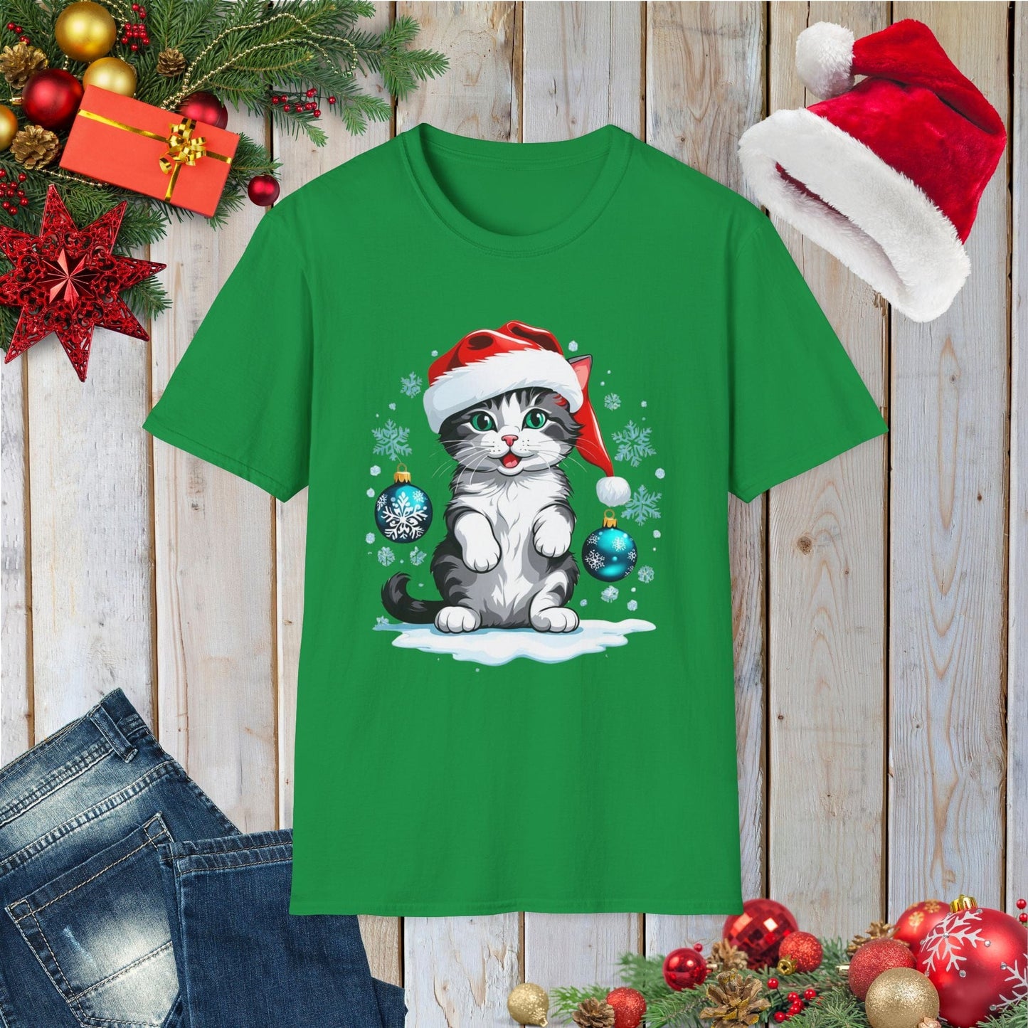 Purrfectly Jolly T-Shirt