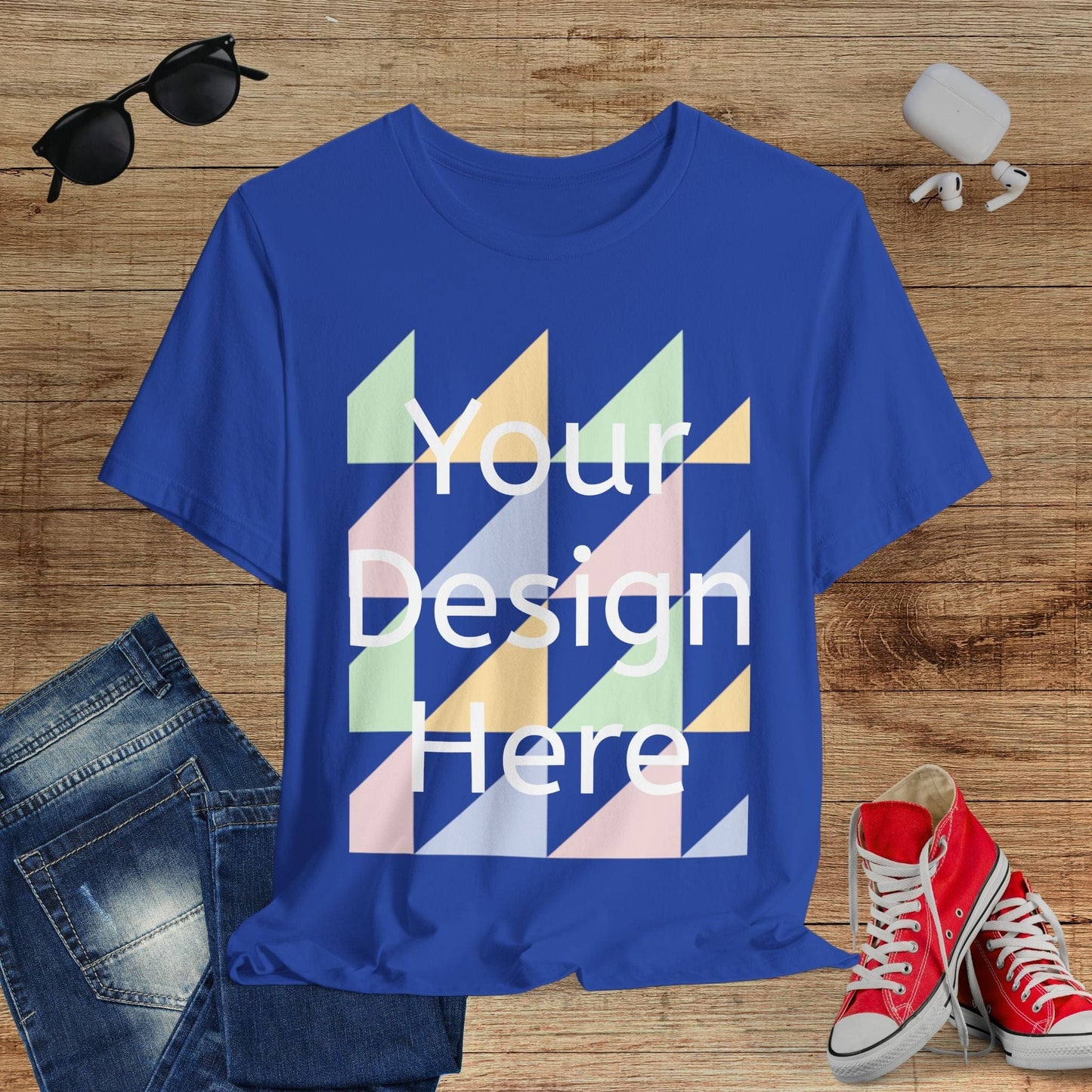 Personalized Unisex Jersey Short Sleeve T-Shirt