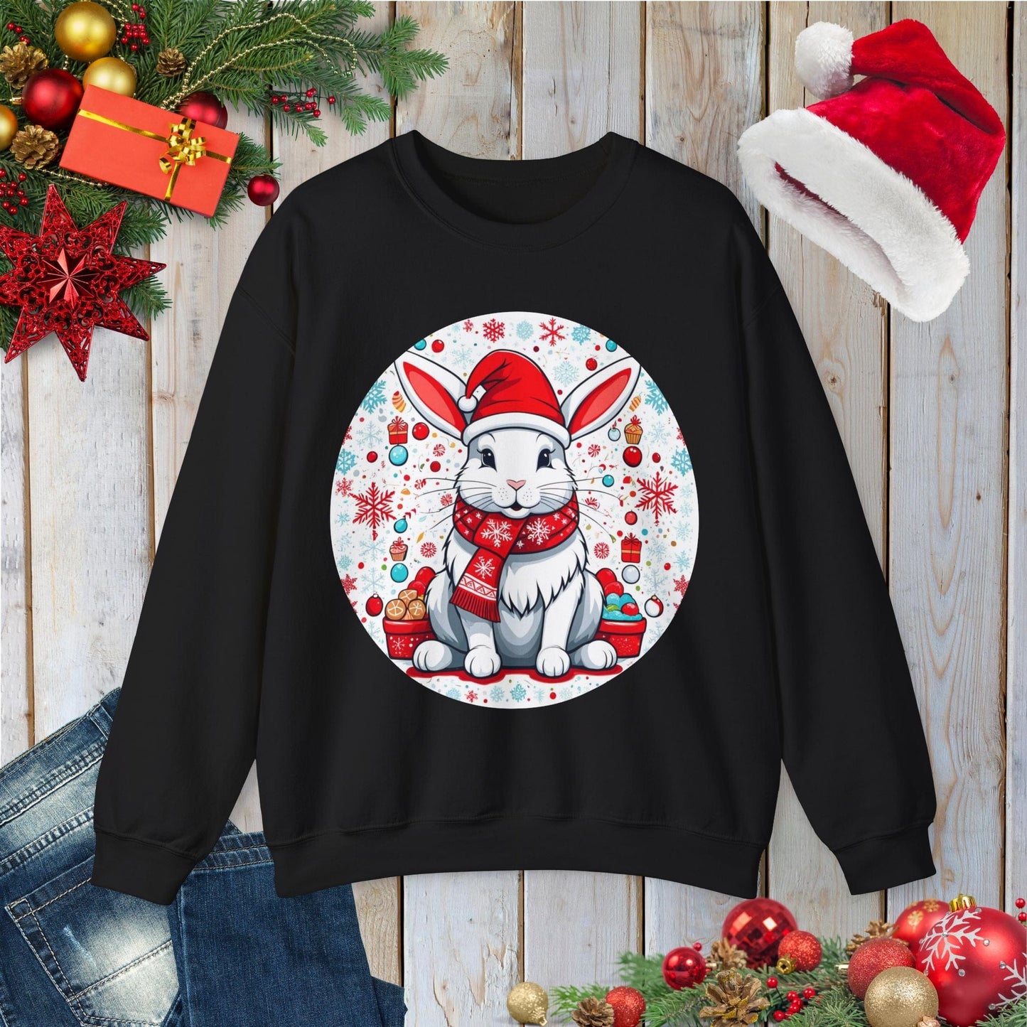 Bunny Christmas Sweatshirt